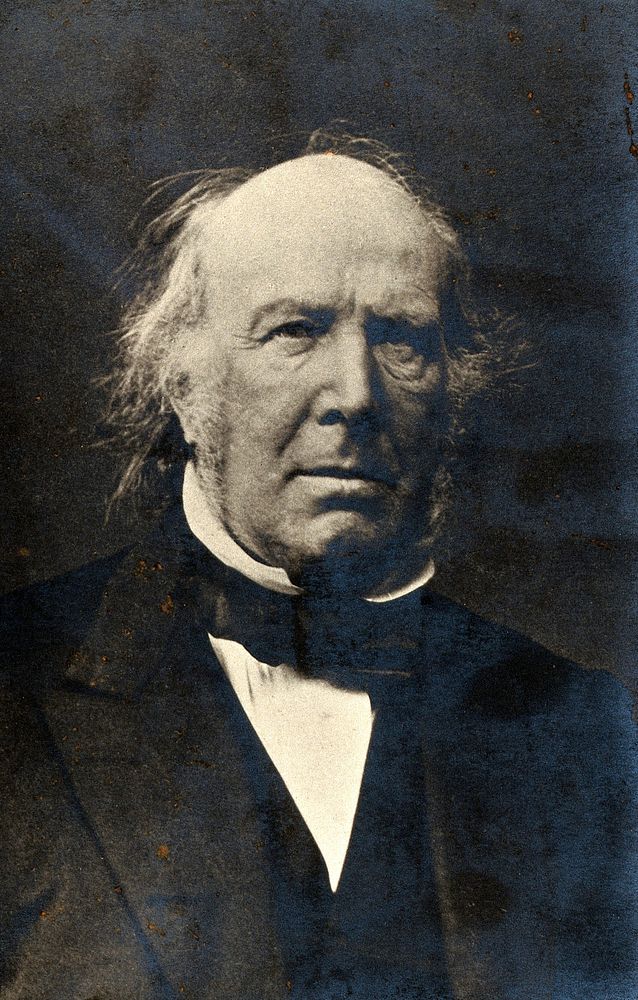 William Sharpey. Photograph, 1874.