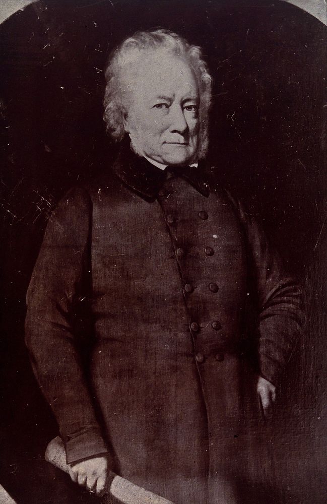 John Borthwick Gilchrist. Photograph by Bearne after a painting.