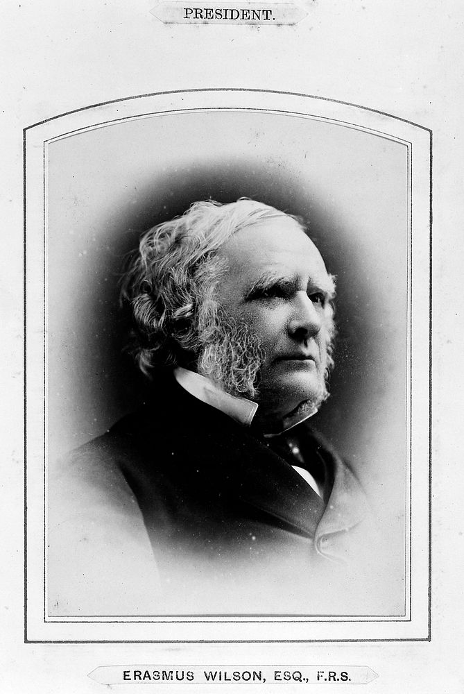Sir William James Erasmus Wilson. Photograph by G. Jerrard, 1881.