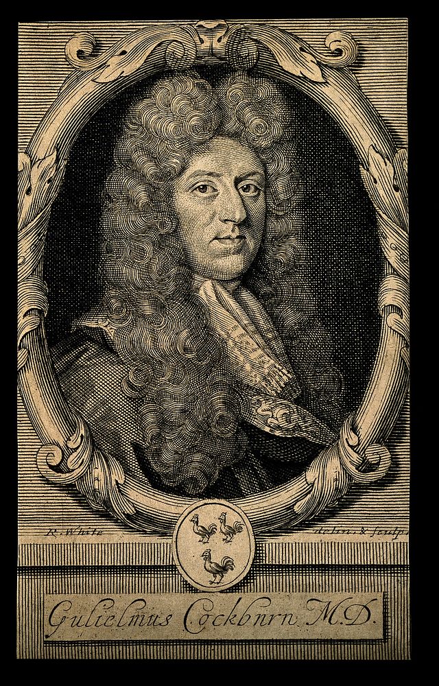 William Cockburn. Line engraving by R. White after himself.