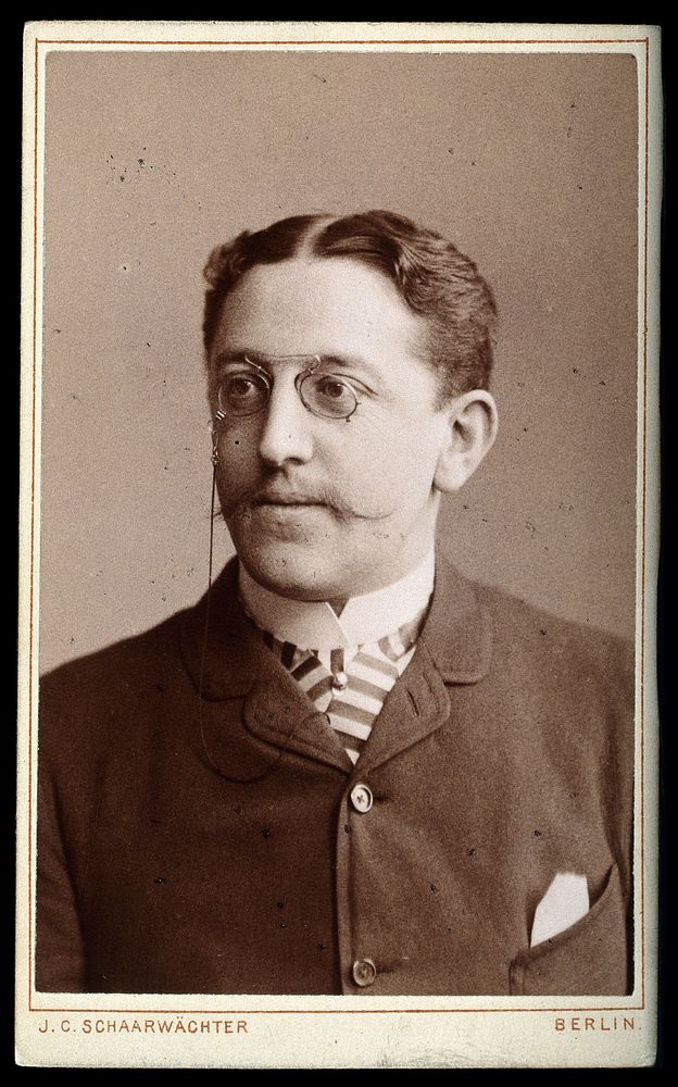 Georg Winter. Photograph by J. C. Schaarwächter.