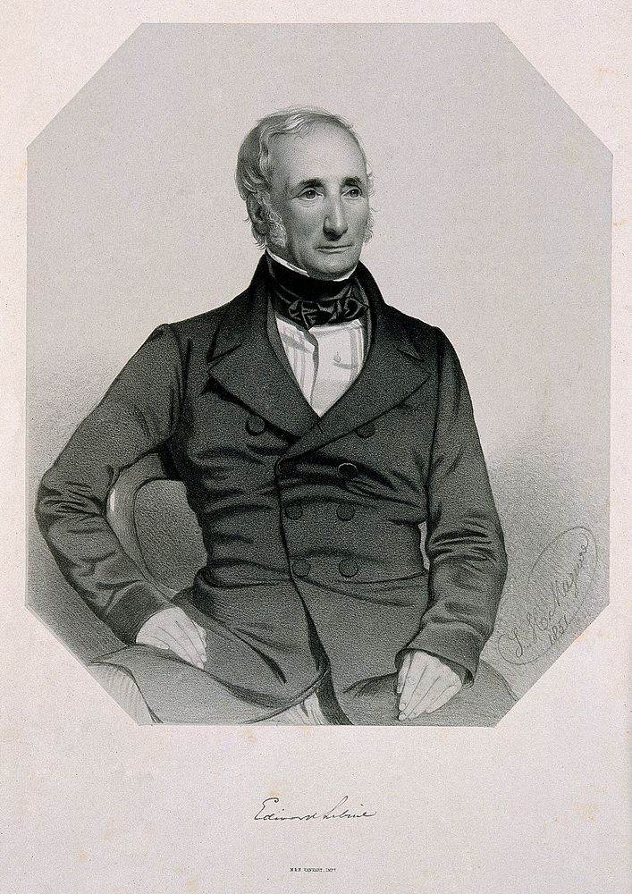 Sir Edward Sabine. Lithograph by T. H. Maguire, 1851.