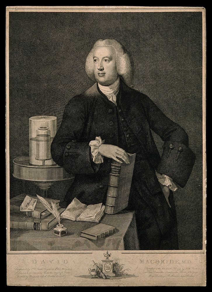 David Macbride. Engraving by J. T. Smith, 1797, after Reynolds of Dublin.