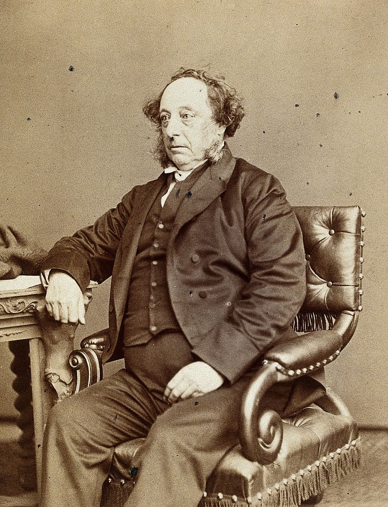 William Sands Cox. Photograph by Ernest Edwards, 1867.