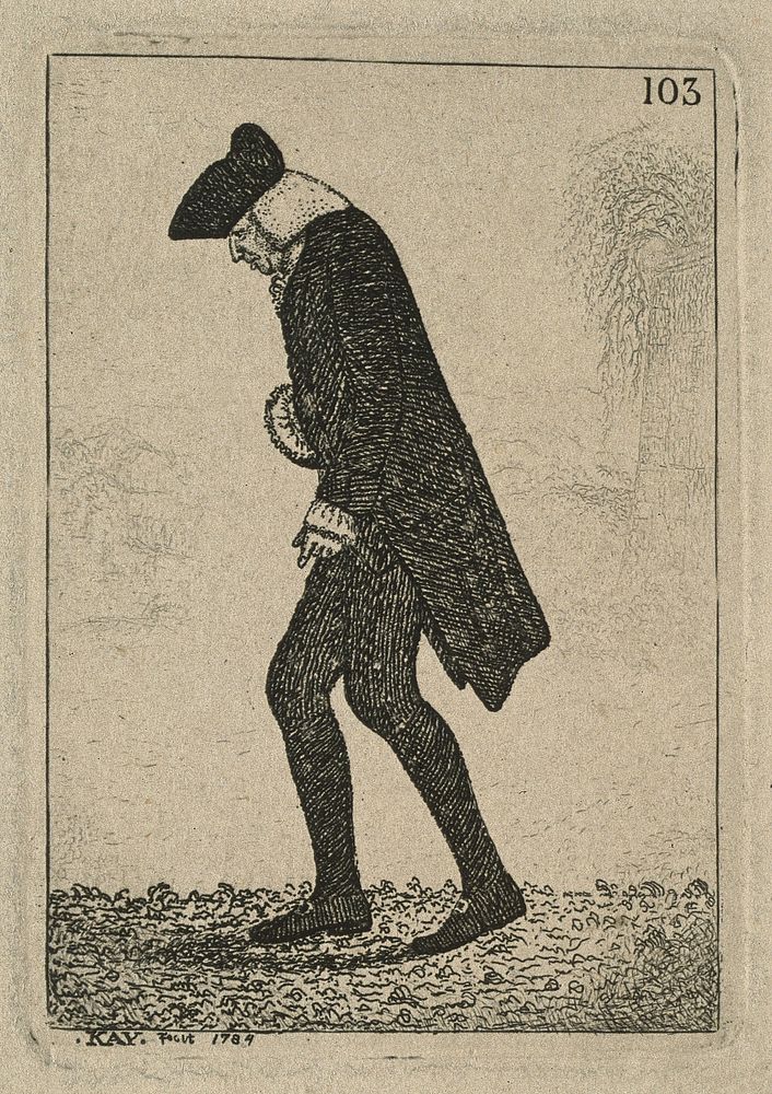 William Cullen. Etching by J. Kay, 1784.