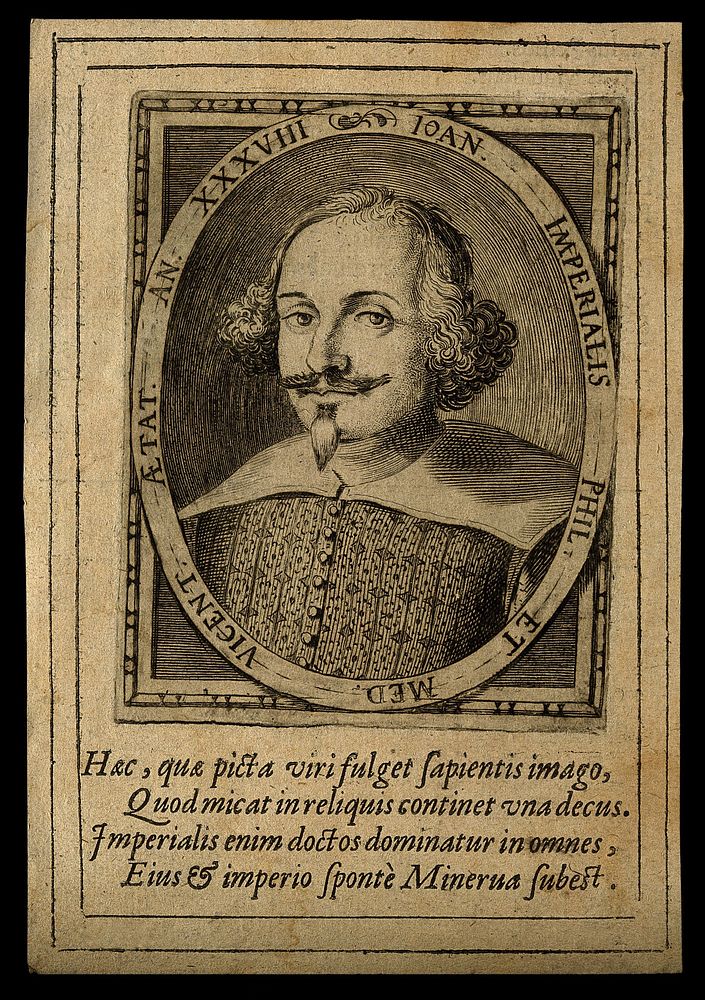 Giovanni Imperiale. Line engraving by A. Salmincio, 1640.