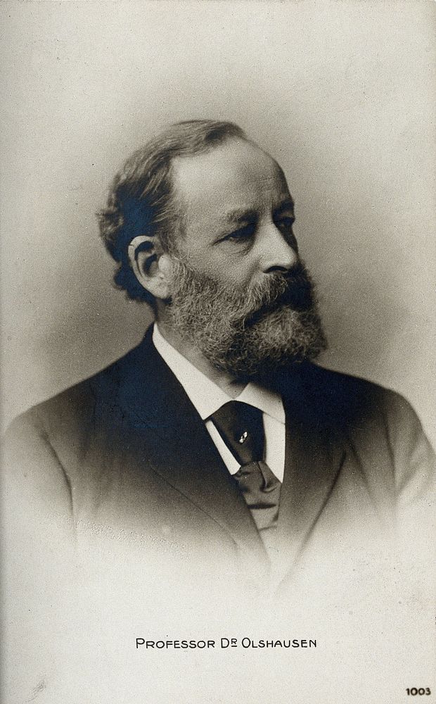 Robert Michael von Olshausen. Photograph.