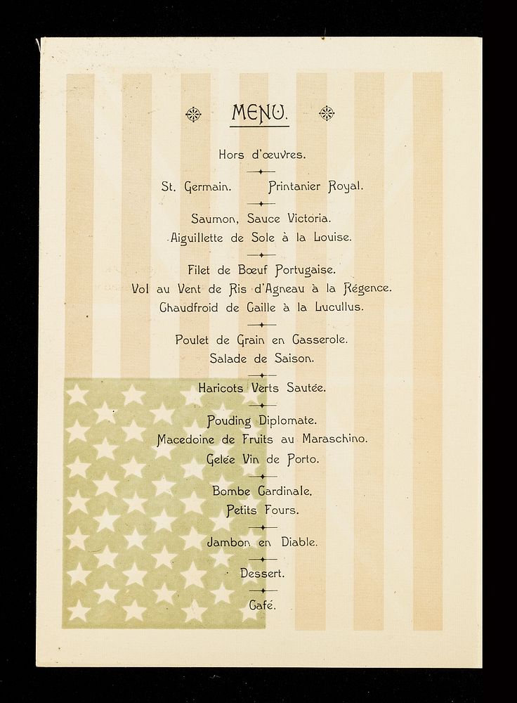 Independence Day banquet 1897 : Empress Rooms, London / R. Newton Crane, chairman.