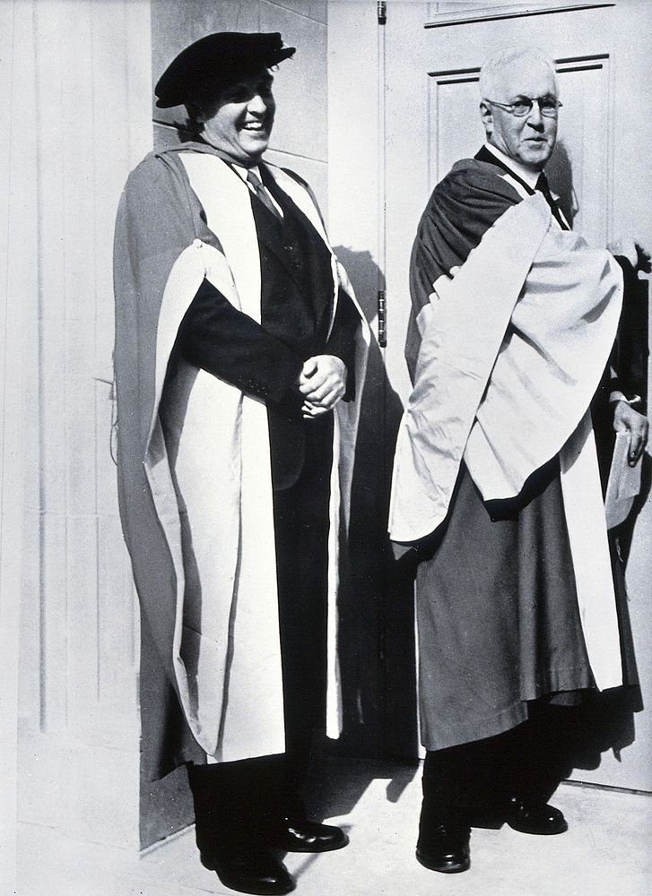 Charles Herbert Best and Sir Henry Hallett Dale. Photograph, 1953.