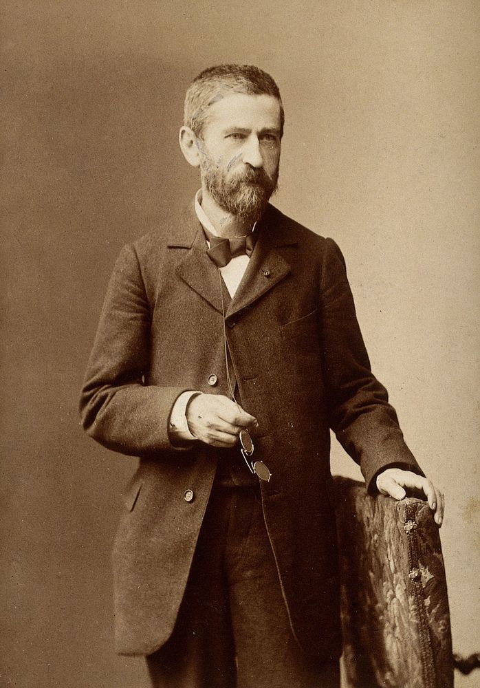 Emile Duclaux. Photograph by Pierre Petit.