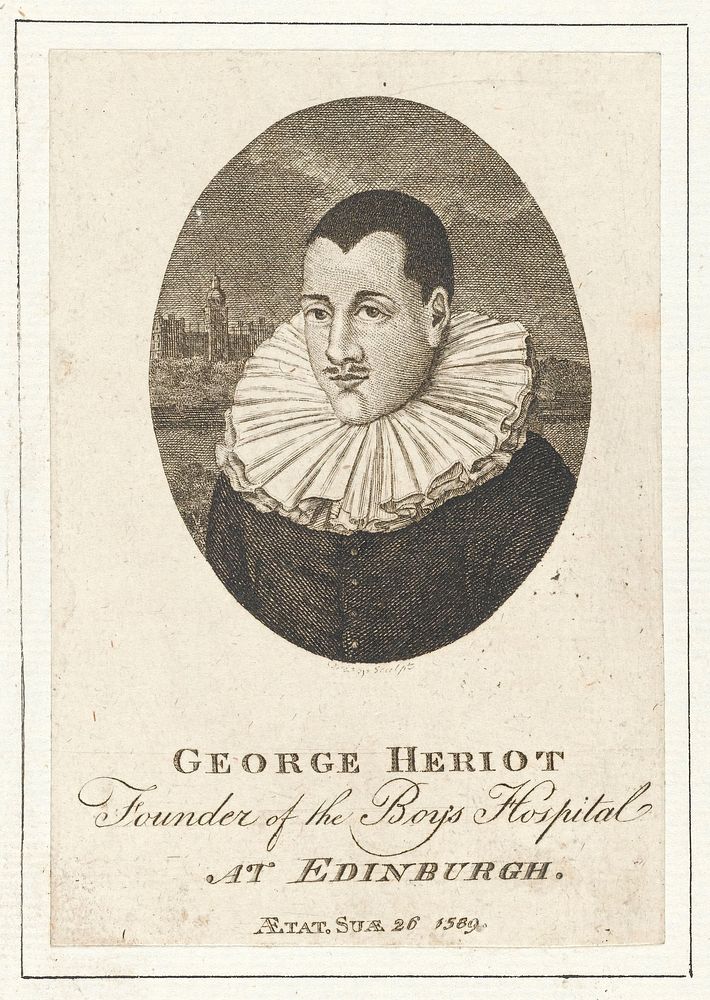 George Heriot. Engraving, 1791.