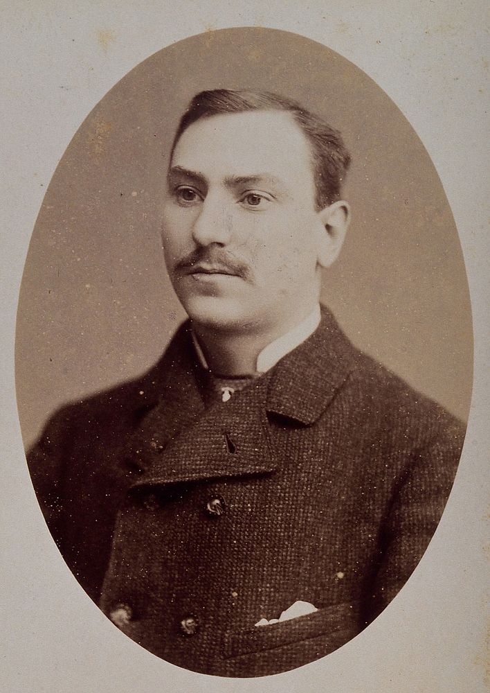 Ben T. Clark. Photograph by J. Löwy, 1881.