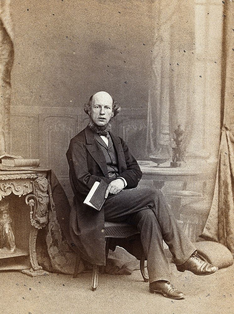 William Benjamin Carpenter. Photograph by Ernest Edwards, 1868.