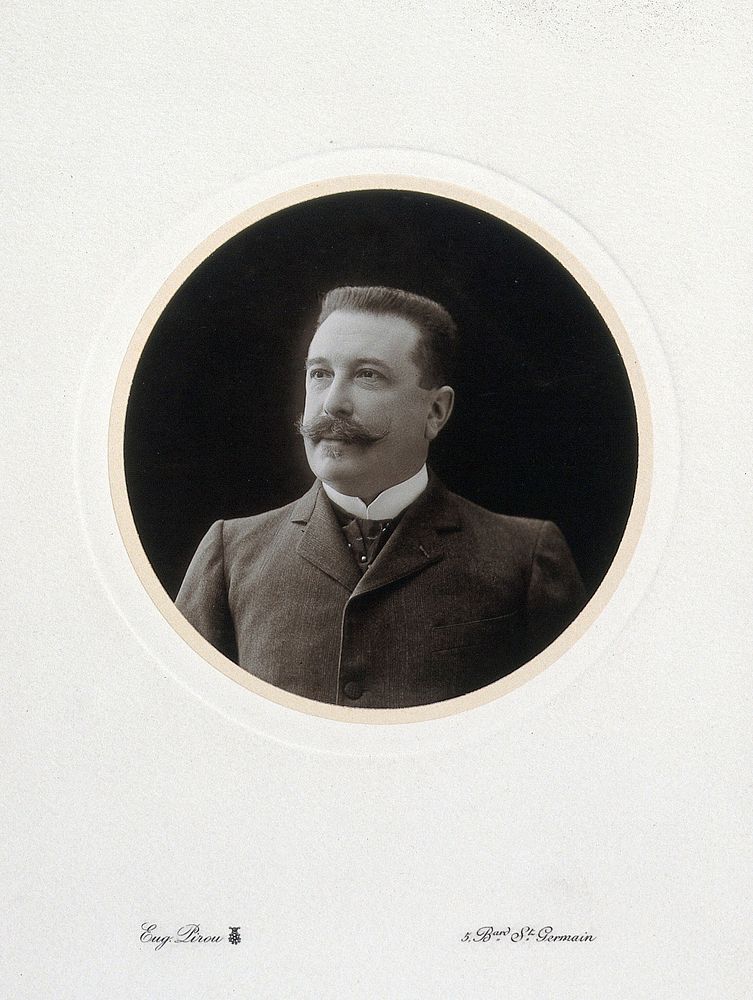 Georges Fernand Isidore Widal. Photograph by Eugène Pirou.