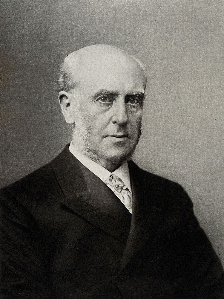 Sir Archibald Geikie. Photogravure after Warner & Son.