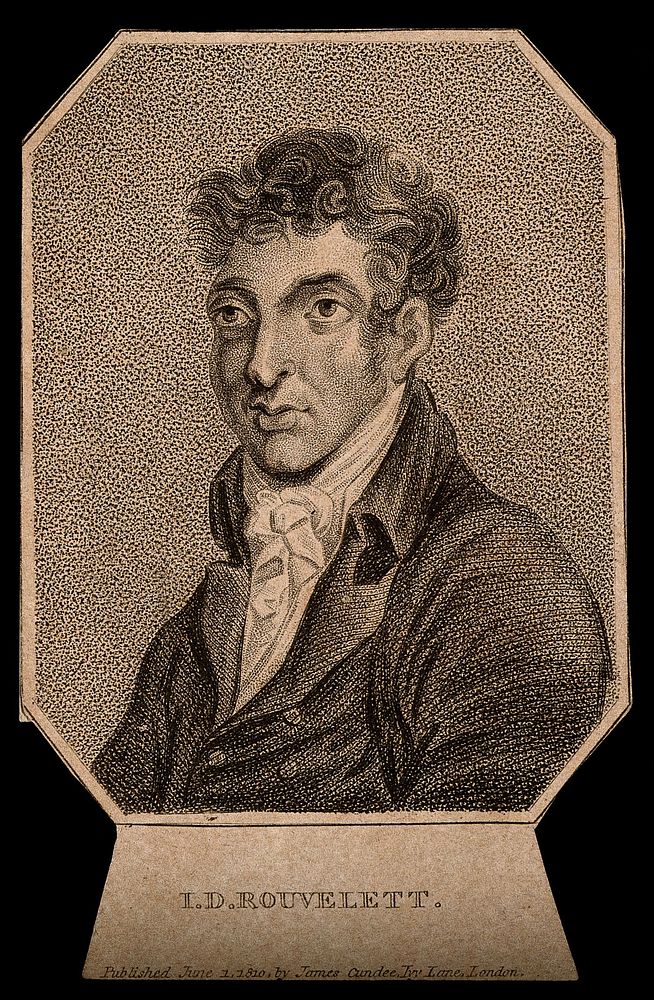 I.D. Rouvelett. Stipple engraving, 1810.