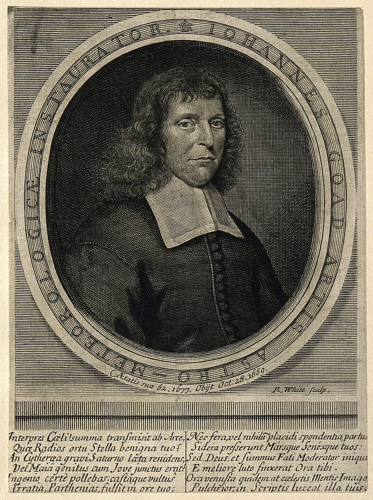 John Goad. Line engraving by R. White.