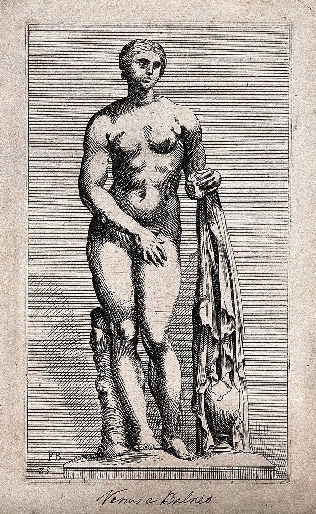 Venus. Etching by F. Perrier.