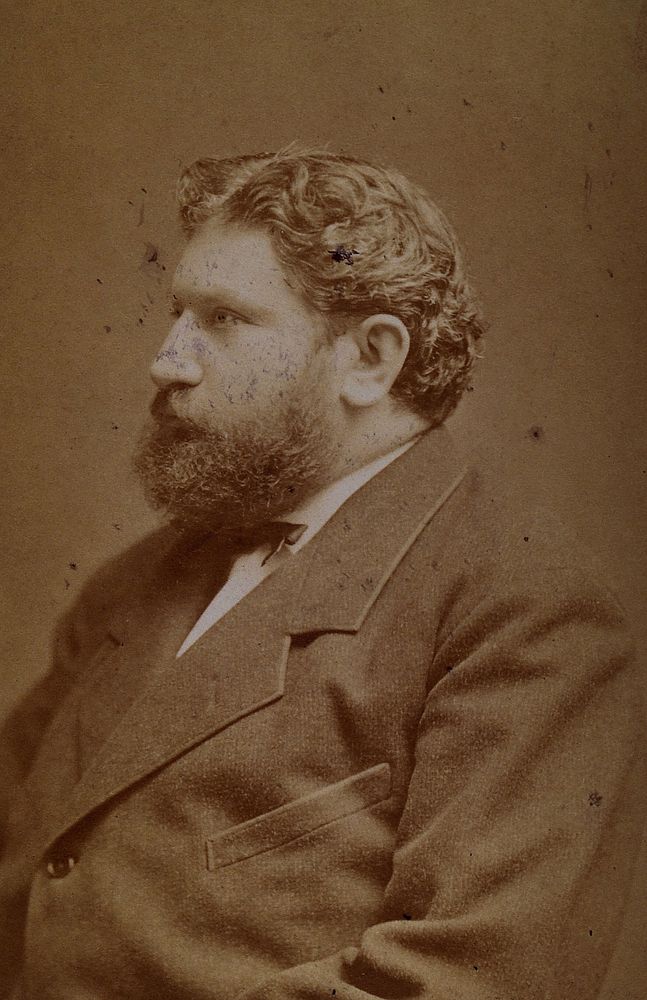 Julius Cohnheim. Photograph by N. Rashkow Jr., Leipzig, 1879.