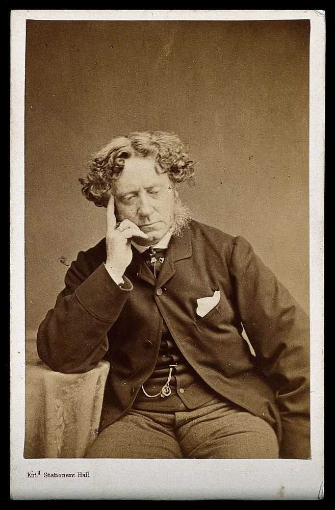 Sir Joseph Noel Paton. Photograph by Thomas Annan.