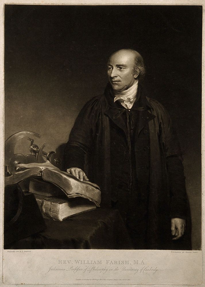 William Farish. Mezzotint by H. Dawe, 1815, after H. P. Briggs.
