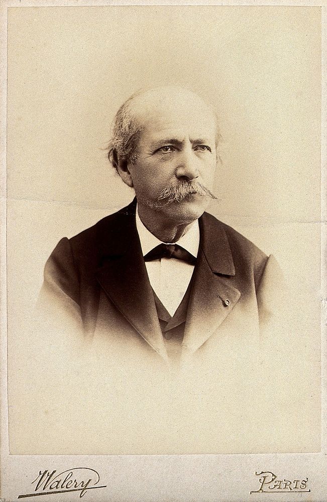 Marcelin Pierre Eugène Berthelot. Photograph by Walery.