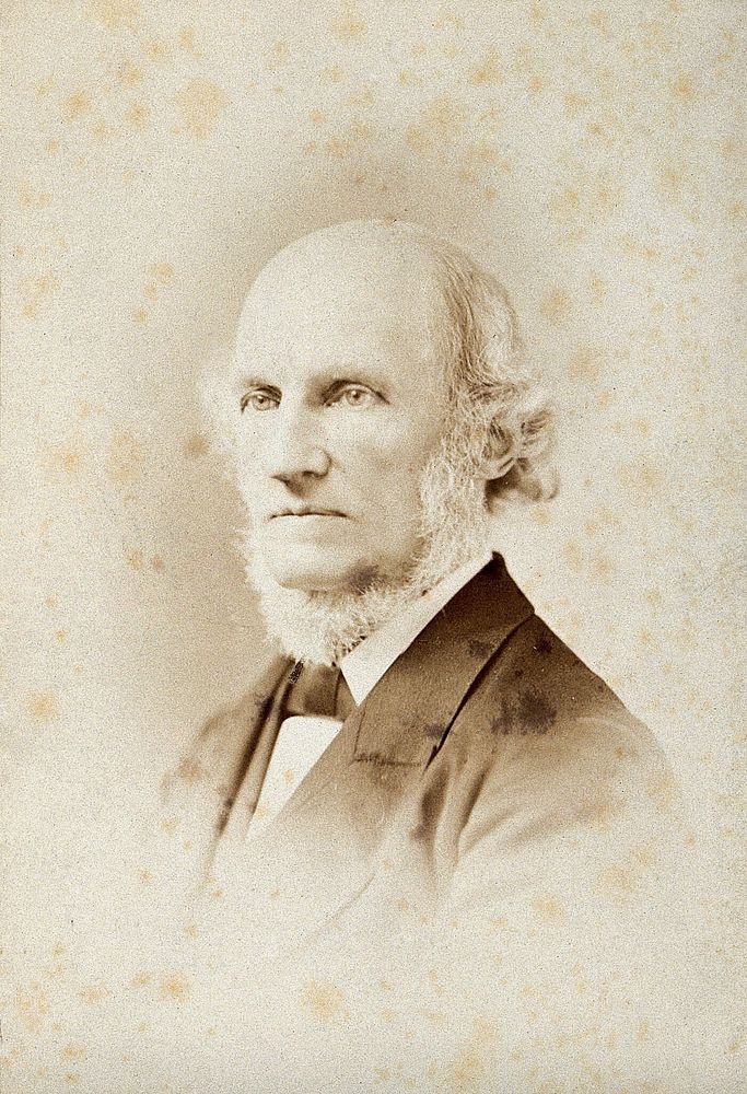 William Benjamin Carpenter. Photograph by H.G. Smith.