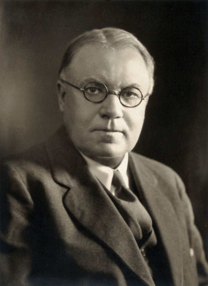 Walter Bradford Cannon. Photograph by Bachrach, 1934.