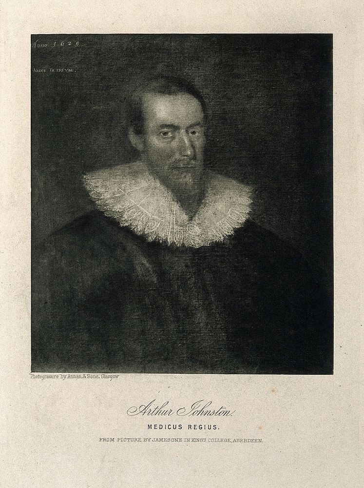 Arthur Johnston [Jonston]. Photogravure by Annan & Sons after G. Jamesone.