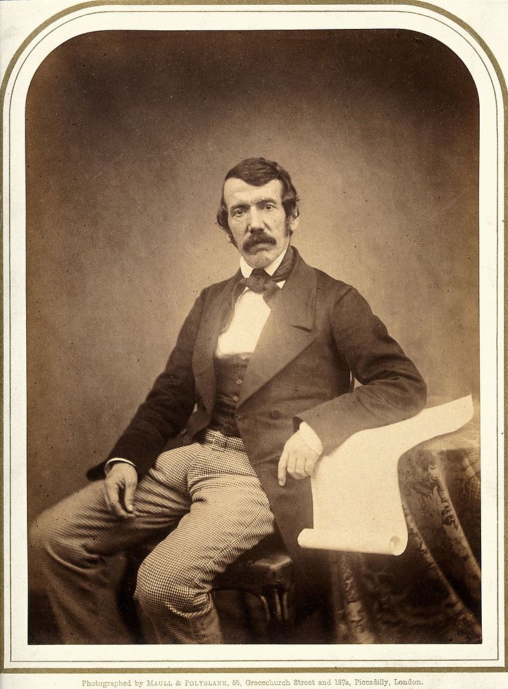David Livingstone. Photograph by Maull & Polyblank.