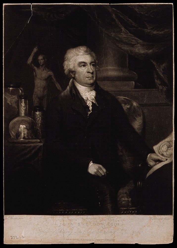 John Sheldon. Mezzotint by W. Barnard, 1803, after J. Keenan.