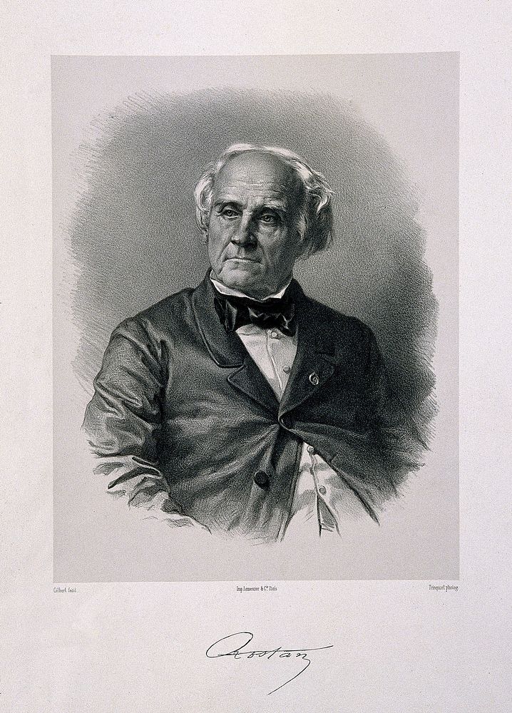 Louis-Léon Rostan. Lithograph by A.I. Gilbert after A.-R. Trinquart.