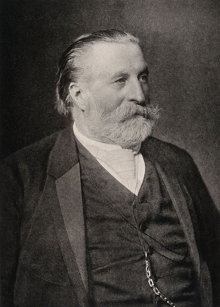 Ernst von Bergmann. Photogravure.