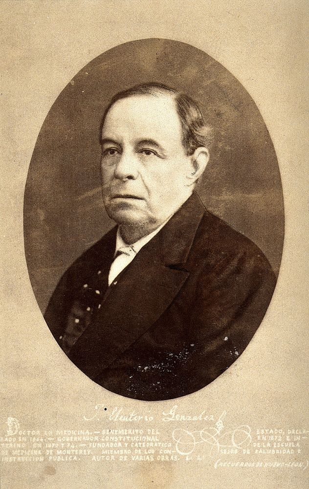 José Eleuterio Gonzalez. Photograph.