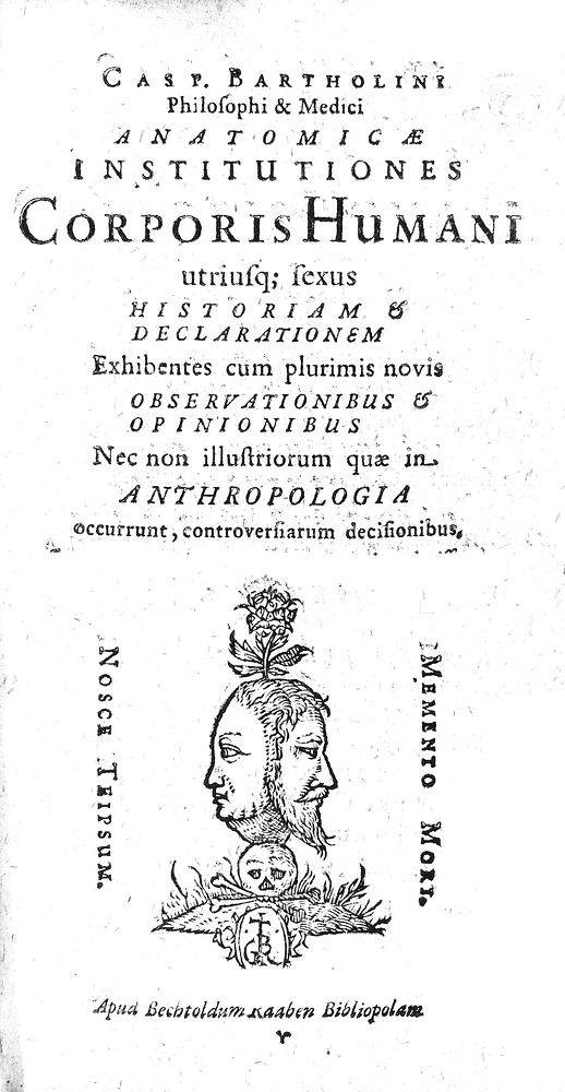 Anatomicae institutiones; corporis humani utriusque sexus historiam et declarationem exhibentes cum plurimis novis…