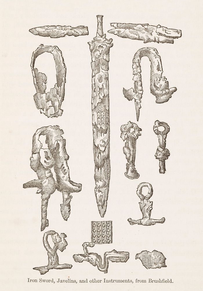 Iron Sword, Javelins, and other Instruments, from Brushfield
