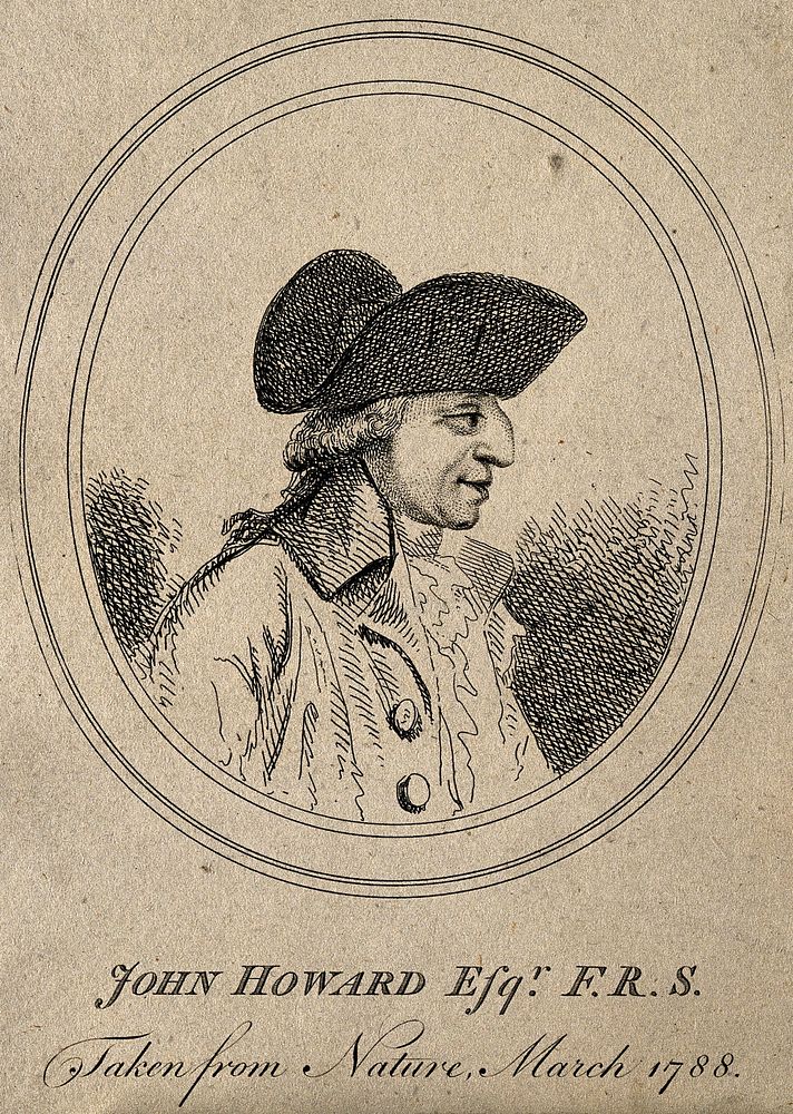 John Howard. Etching, 1788.