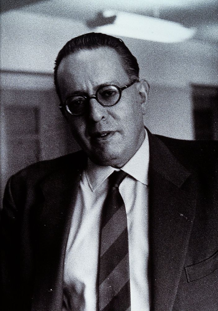 Jean-Joseph Schneider. Photograph by L.J. Bruce-Chwatt.