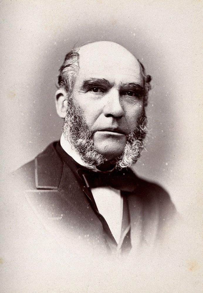 George Critchett. Photograph by G. Jerrard, 1881.