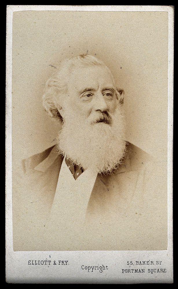 John Frederick Lewis. Photograph by Elliott & Fry.