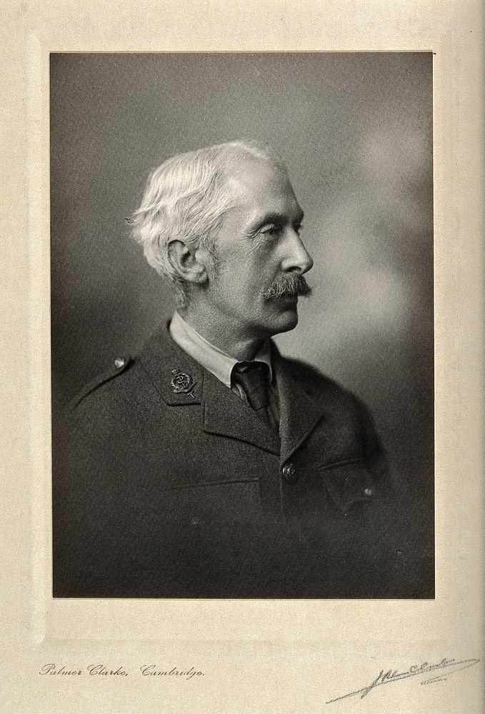 George Edward Wherry. Photograph by Palmer Clarke, Cambridge.