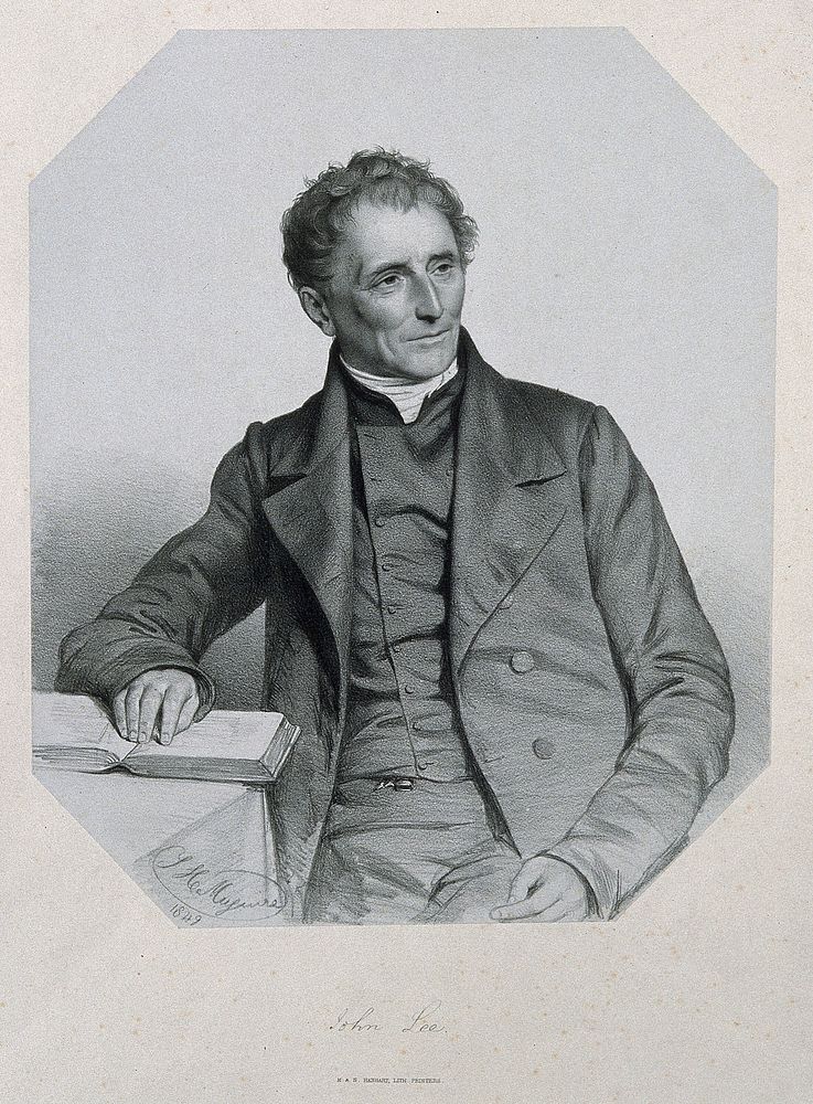 John Lee. Lithograph by T. H. Maguire, 1849.