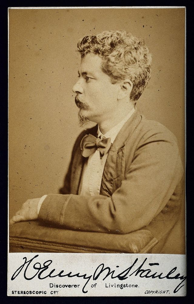 Henry Morton Stanley. Photograph by the London Stereoscopic & Photographic Company.