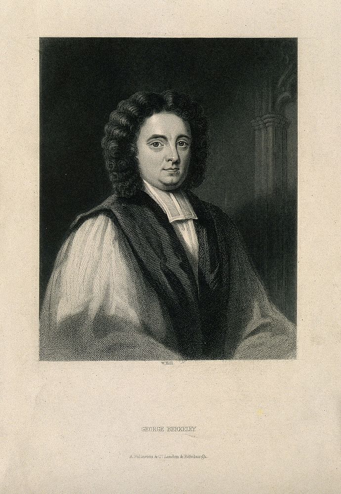George Berkeley. Line engraving by W. Holl.
