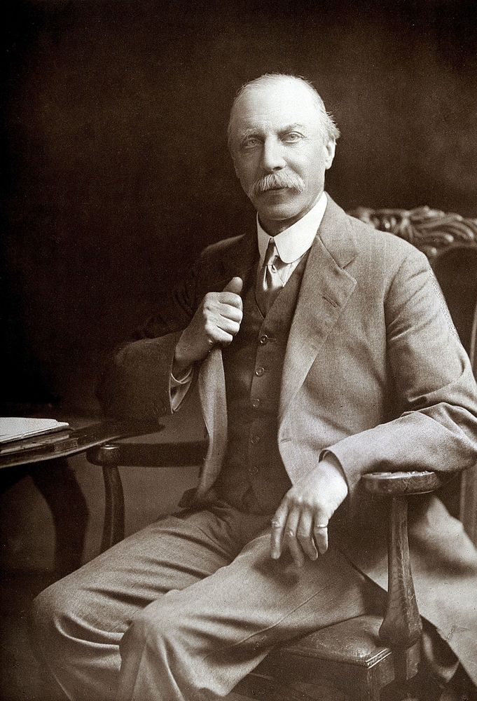 Sir Edward Albert Sharpey-Schafer. Photograph by Lafayette Ltd.