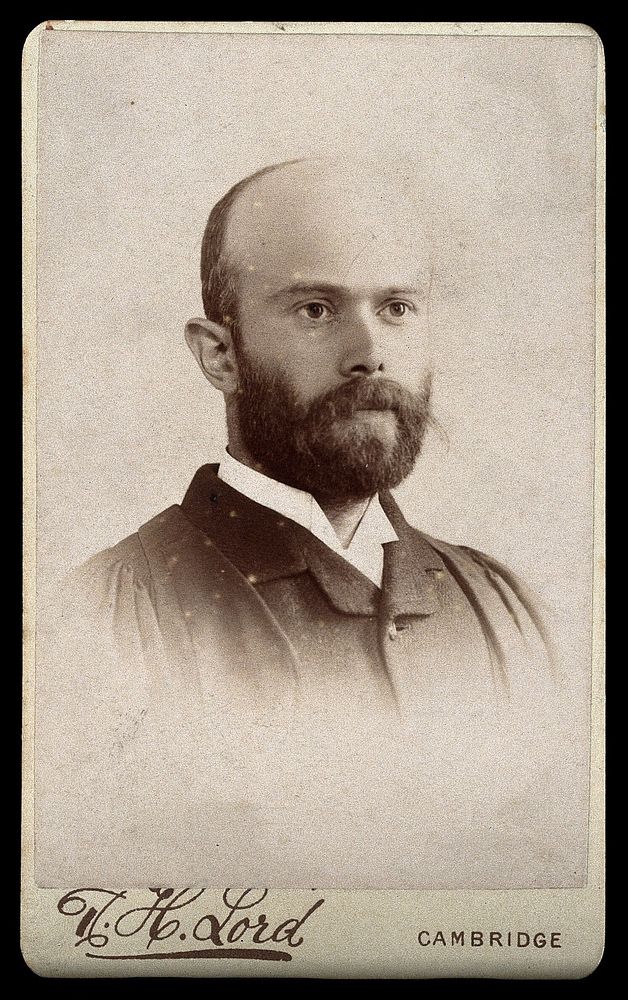 Sir Charles Waldstein [Walston]. Photograph by R. H. Lord.