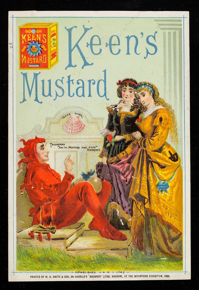 Keen's mustard : established A.D. 1742.