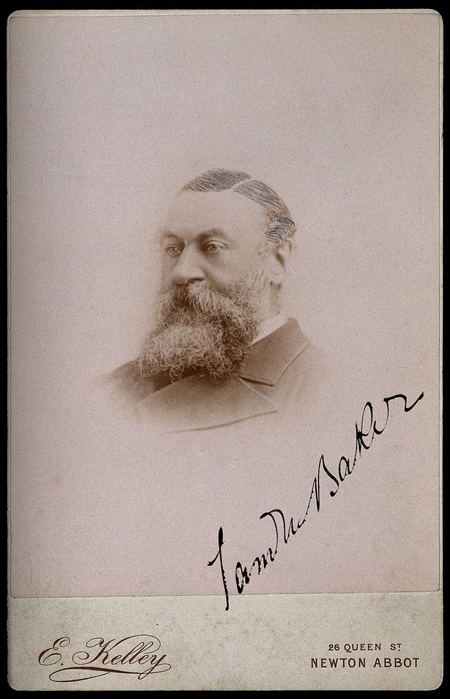 Sir Samuel White Baker. Photograph by E. Kelley.