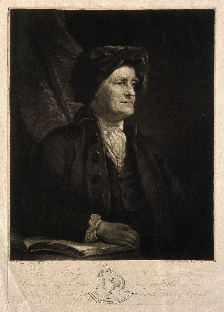 John Mudge. Mezzotint by S. W. Reynolds, 1795, after J. Northcote.