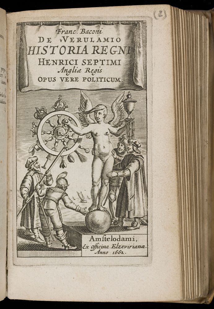 Historia regni Henrici Septimi, Angliae Regis. Opus vere politicum / [Francis Bacon].